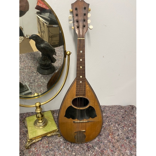 117 - Collection of vintage items / collectables including Mandolin