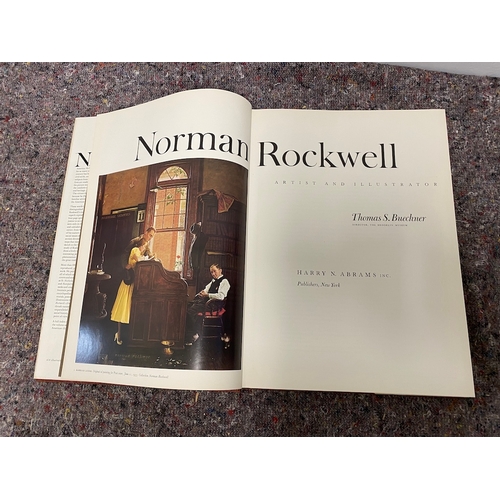 156 - 1970 NORMAN ROCKWELL Artist and Illustrator by Harry Abrams - in fair condition