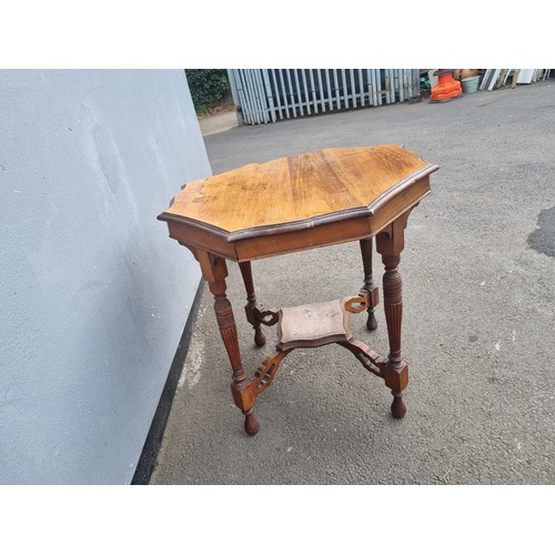 233 - Antique Octagonal Mahogany Occasional Table 78cm x 78cm x 71cm