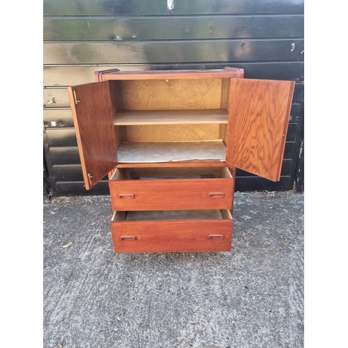 248 - Vintage Cupboard with two draws - 72cm x 43cm x 104cm