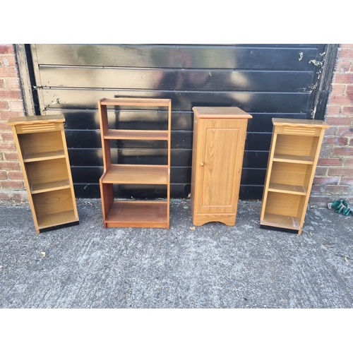 249 - Collection of 4 cupboards / shelves