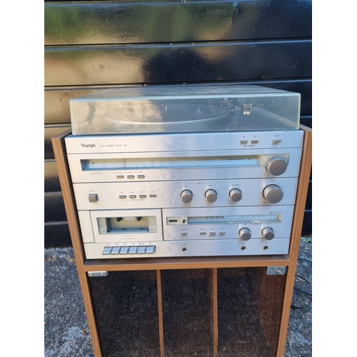 250 - Vintage Triumph Music Center / Stand