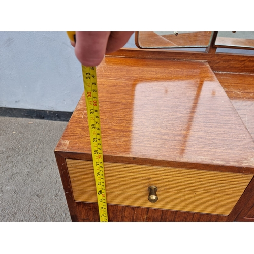 278 - Mid Century Teak Dressing Table 122cm x 46cm x 71cm