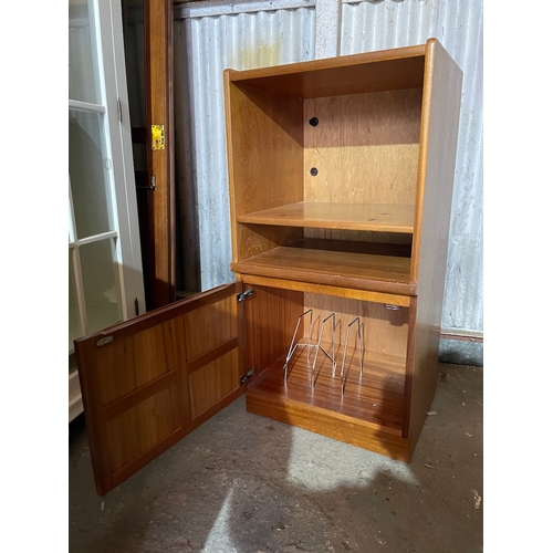 302 - Mid Century Nathan Entertainment / Record Cabinet
51cm x 44cm x 102cm