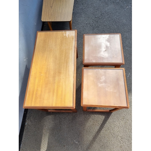 303 - Collection of mid century tables / coffee table