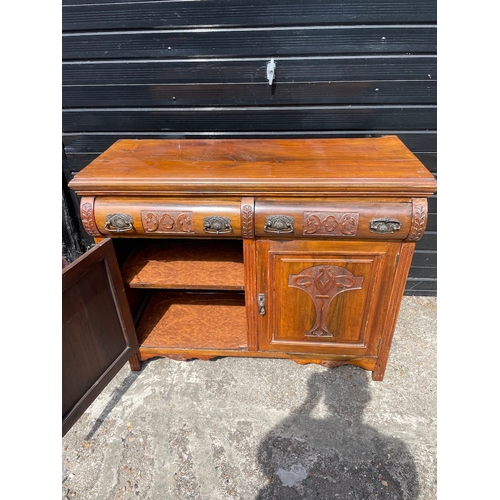 309 - Antique Art Nouveau Sideboard 18.5