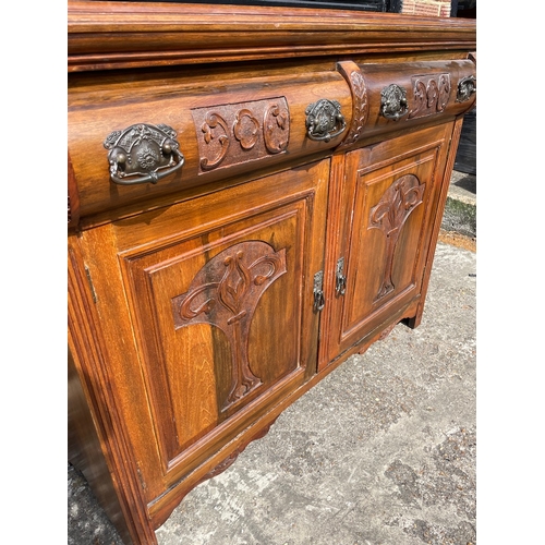 309 - Antique Art Nouveau Sideboard 18.5