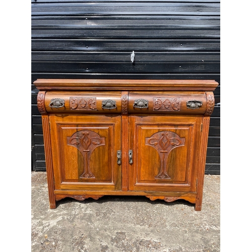 309 - Antique Art Nouveau Sideboard 18.5