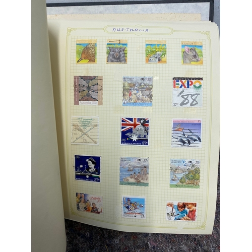 56 - Folders Containing Antique to Modern World Country / Region Stamps Alphabetical order AA-AZ - Aden -... 