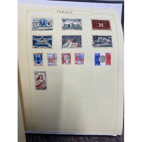 61 - Folders Containing Antique to Modern World Country / Region Stamps Alphabetical order FA-FZ - Faeroe... 