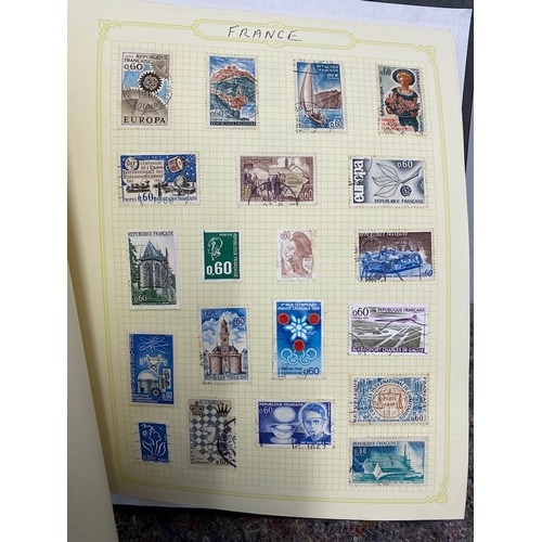 61 - Folders Containing Antique to Modern World Country / Region Stamps Alphabetical order FA-FZ - Faeroe... 