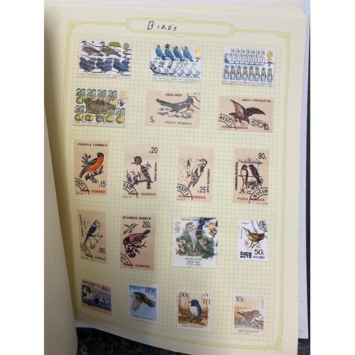 50 - Collection of sorted 20th Century British & World Stamps Aircraft / Animals / Art / Balloons / Bears... 