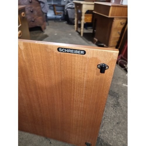 229 - Mid century Schreiber Sideboard 199cm x 73cm x 43cm