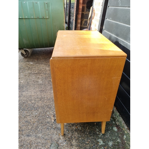 230 - Mid Century G Plan Light Oak Chest of three drawers - 76cm x 45cm