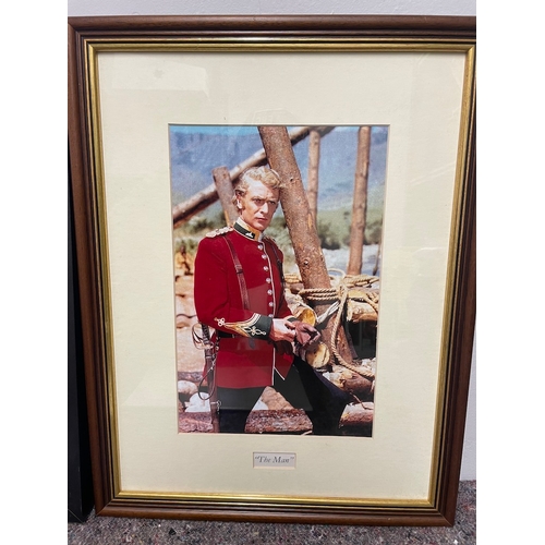 72 - Zulu Movie Memorabilia including hand signed Michael Caine Zulu Print, Zulu Dawn Original Movie Post... 