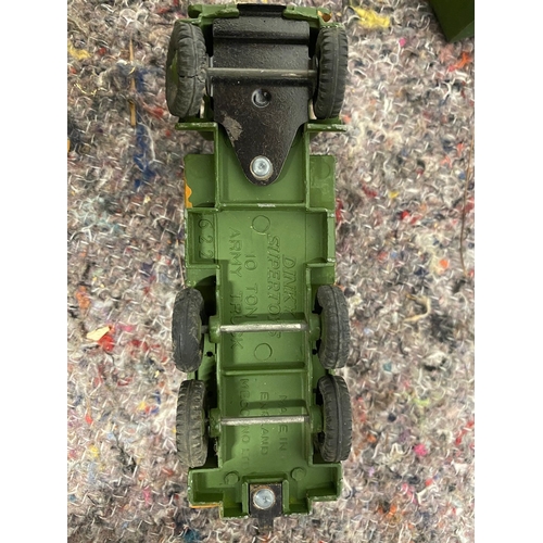 75 - Collection of Vintage Dinky Toys Military Trucks