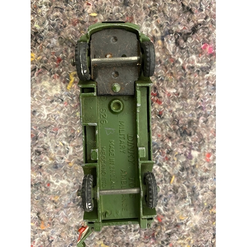 75 - Collection of Vintage Dinky Toys Military Trucks