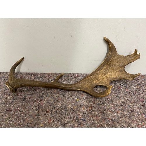 78 - Collection of three large wild deer antlers 50cm-60cm