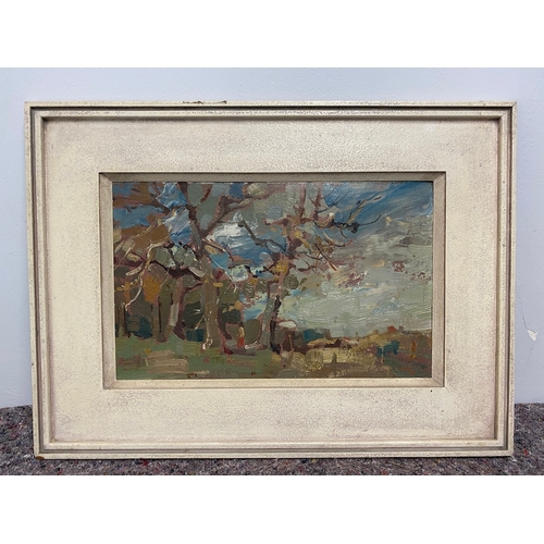 89 - Original Prolific South African Artist Oil on canvas Signed by Gregoire 1959 (Gregoire Boonzaier -So... 