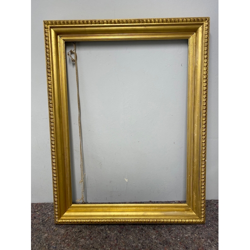 90 - Two antique gilt portrait frames