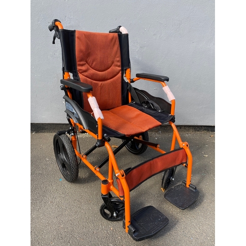 134 - Mobiclinic, Pirámide Model, Wheelchair for Adults, Transit Wheelchair - like new