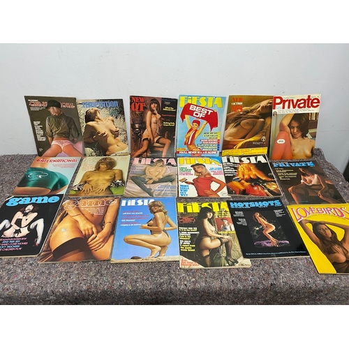 142 - Vintage Collection of 1960's/70's Adult Magazines