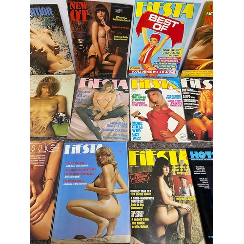 142 - Vintage Collection of 1960's/70's Adult Magazines