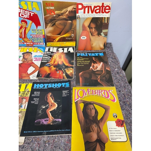 142 - Vintage Collection of 1960's/70's Adult Magazines