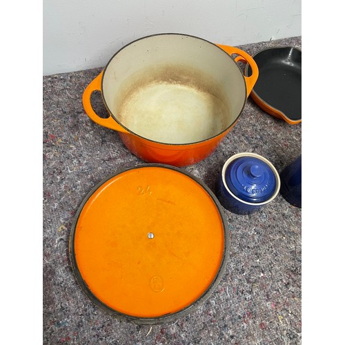 35A - Vintage & Modern Le Creuset Pans / Bowls / Ceramic