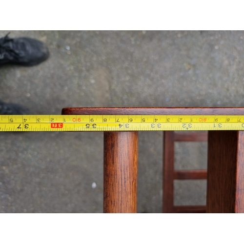 176 - Mid Century Teak Tea Trolly - 91cm x 48cm x 68cm