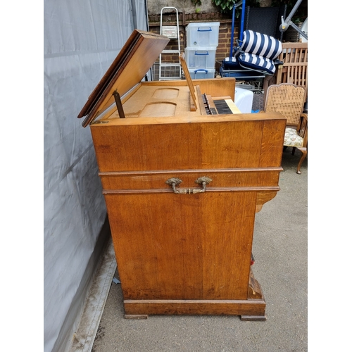 180 - 1900's French Alexandre Pere et Fils Reed Organ (Harmonium) with inscription 