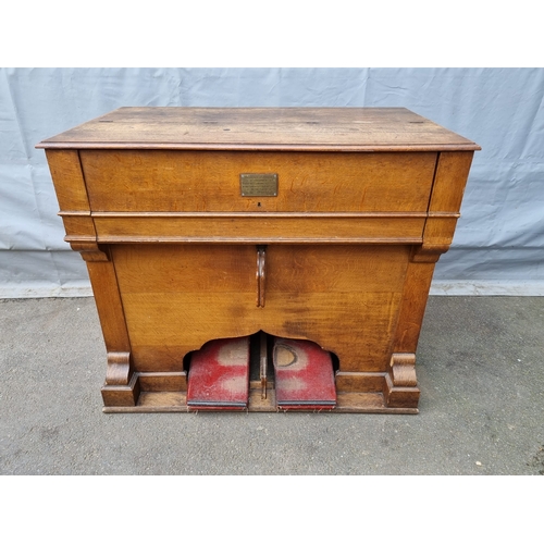 180 - 1900's French Alexandre Pere et Fils Reed Organ (Harmonium) with inscription 