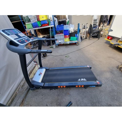 196 - Working JLL Foldaway Fitness Treadmill + New Image Maxi Climber