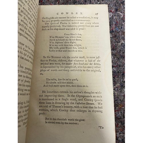 100 - Three 19th Century Leather bound Books inc The Works of Samuel Johnson 4th & 9th Vol 1801 + Transact... 