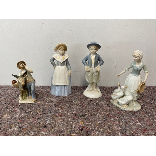 402 - Pair of Spanish Maperrey Figures + 2 others