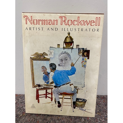 403 - 1970 NORMAN ROCKWELL Artist and Illustrator by Harry Abrams - in fair condition