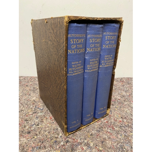 407 - 3 Volumes of Hutchinson Story of the Nations