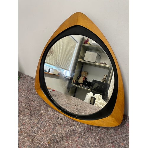 5 - Retro 1960's Swedish G&T by Atelje Wall Mirror 61cm x 61cm - some foxing to mirror