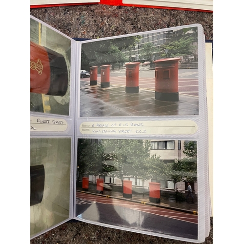 7 - Collection of 4 albums of photographs of Letter boxes with locations + 2 booklets