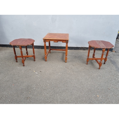 246 - Vintage Nest of three Tables