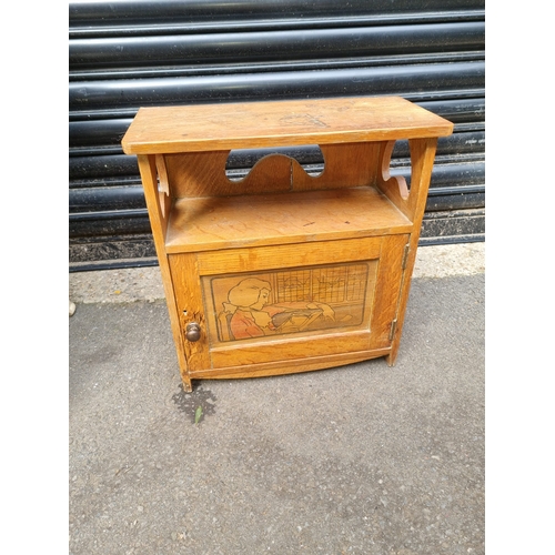 276 - Two Vintage Cabinets / arts and crafts