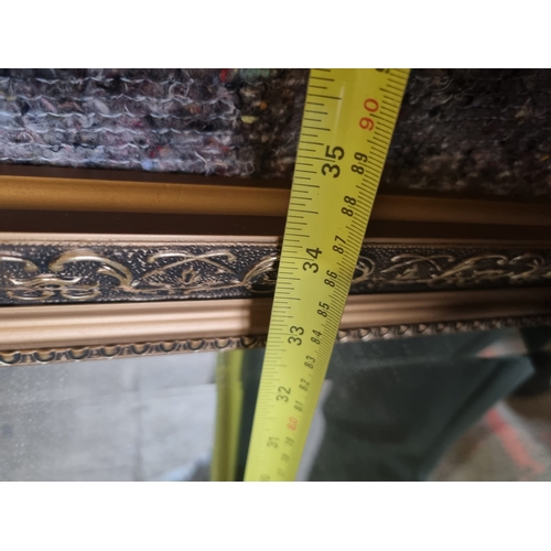 295 - Gilt Frame Bevelled Mirror - 88cm x 112cm