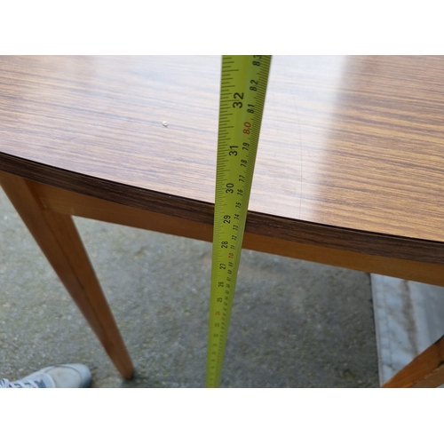 305 - Vintage Melamine Kitchen Table with centre draw - 106cm x 67cm x 75cm