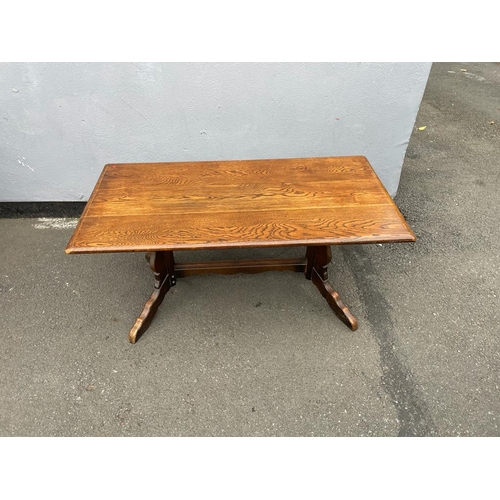 321 - Vintage Oak Coffee Table - 45cm x 97cm x 51cm