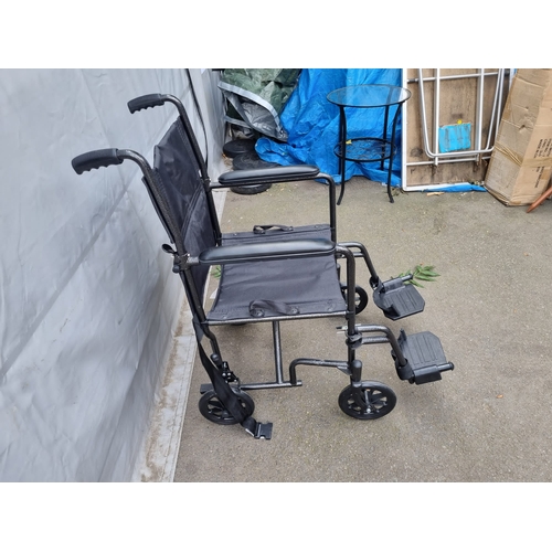 344 - Foldaway Wheelchair