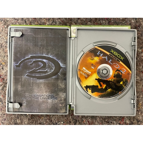 121A - Collection of 23 Xbox 360 games all disc correct and present , 1 Xbox Limited Edition Tin Halo 2, + ... 