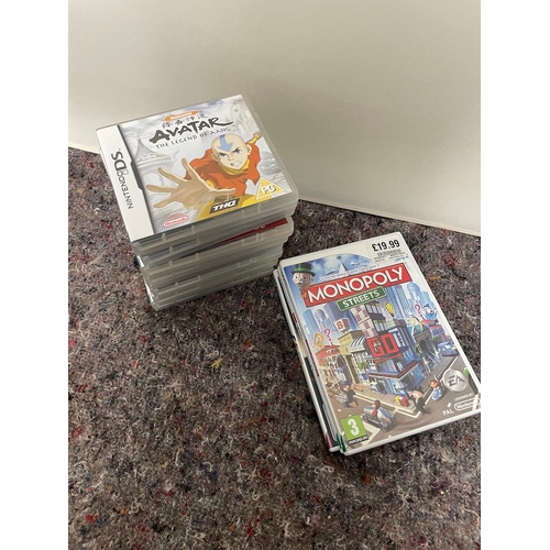 122 - Collection of Nintendo DS Games x 8 + 3 Nintendo Wii Games x 3 - all present and correct