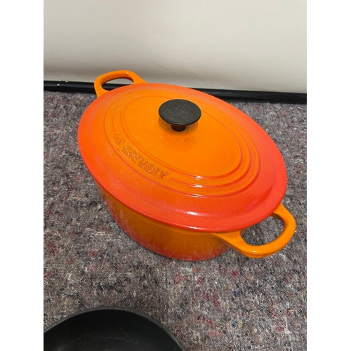 132 - Vintage Le Creuset Pots and Pans