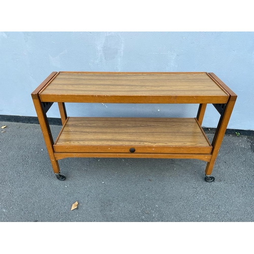 364 - Mid Century Teak Metaphoric Coffee Table / serving Table  111cm x 76cm x 75cm