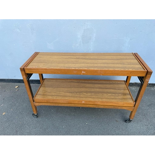 364 - Mid Century Teak Metaphoric Coffee Table / serving Table  111cm x 76cm x 75cm